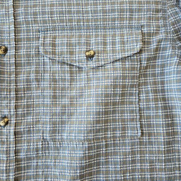 L.L. Bean Button Down Long Sleeve Outdoor Active Shirt Size M - Picture 6 of 12